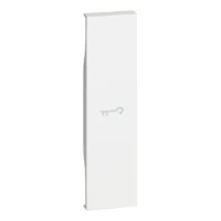 BTicino KW01F LivingNow 1M Tasten- abdeckung mit Symbol Schlüssel White