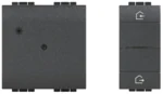 BTicino L4510C Gateway+1M Masterswitch LivingLight with Netatmo Anthrazit