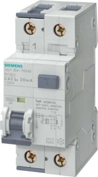Siemens 5SU1354-7KK16 FI/LS-Schalter 10kA 1p+N Typ A 30mA C 16A AC230V