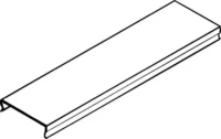 Legrand 346312 Abdeckplatte 400 V2A Edelstahl