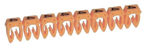 Legrand Legrand 038214 Kennzeichnungssystem CAB3 0,5-1,5qmm Ziffer:4 gelb