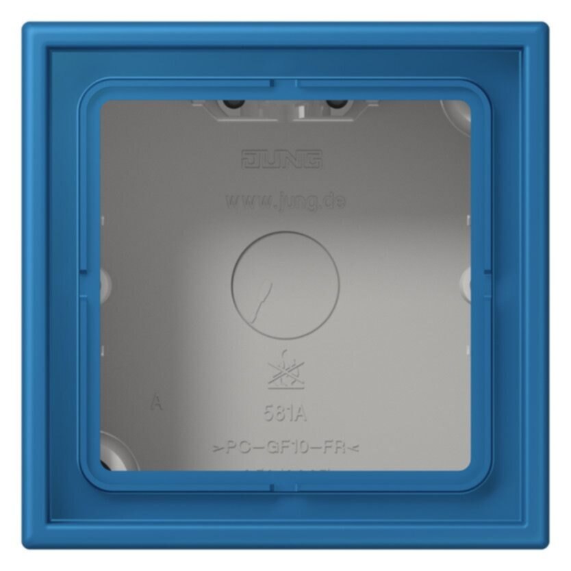 Jung Jung LC 581 A 211 AP-Kappe 1-fach Duroplast lackiert Serie LS bleu céruléen 31