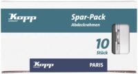 Kopp 402020015 10Abdeckrahm.1-fach PAR silber