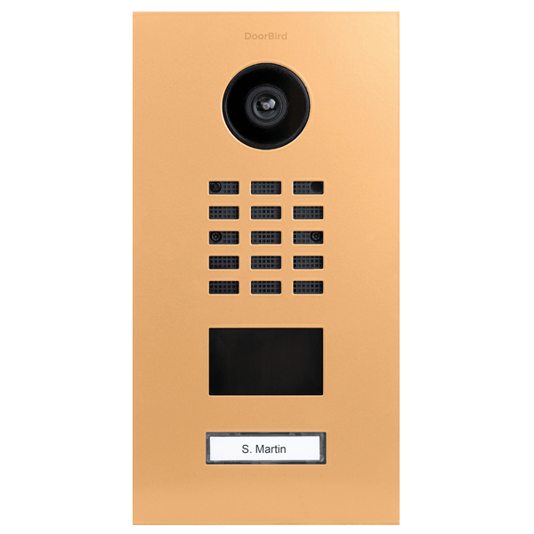 Doorbird DoorBird D2101V IP Video Türsprechanlage – RAL 1017