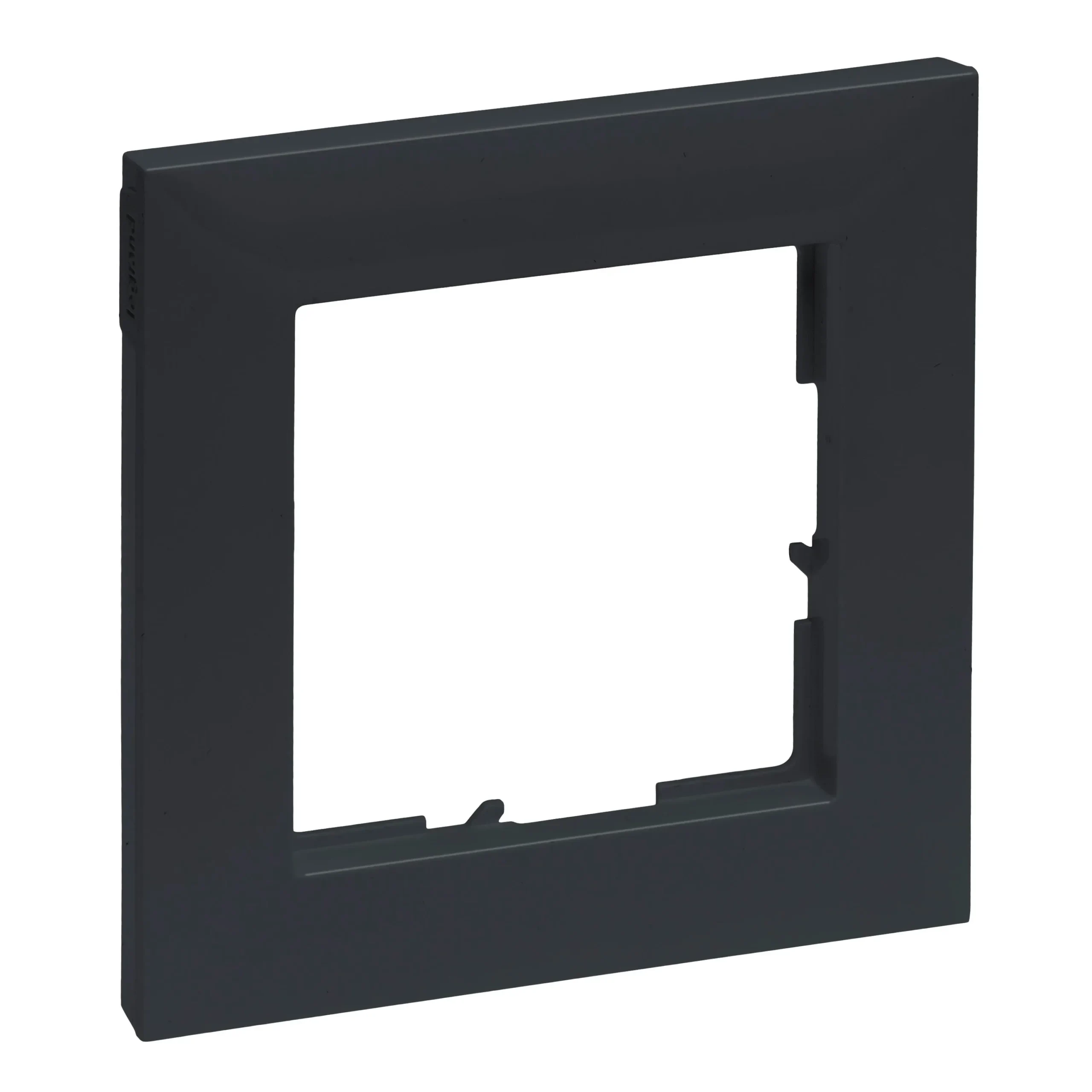 Legrand Legrand 765471 SEANO 1-fach Rahmen in der Farbausführung Anthrazit lackiert