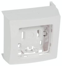 Legrand 031407 Aufbaurahmen 1-fach Montage senkrecht/waagrecht reinweiß