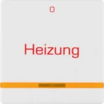 Berker Wippe mit Linse Heizung pws/samt 16216009