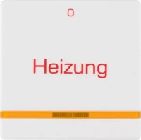 Berker Wippe mit Linse Heizung pws/samt 16216009