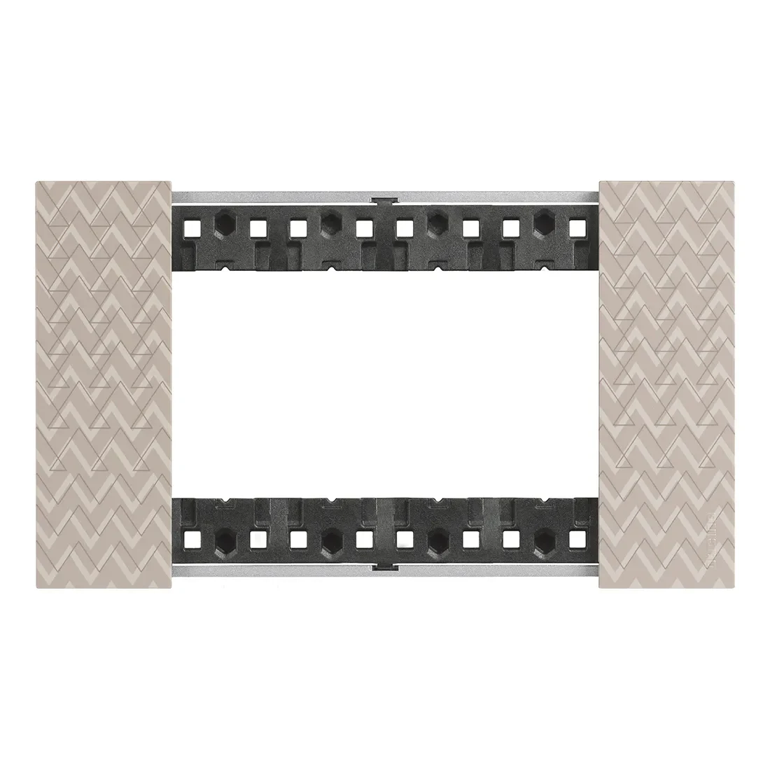 Legrand BTicino KA4804MM LivingNow Abdeckrahmen 4-modulig in der Farbausführung Optic