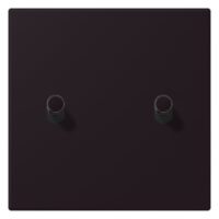Jung LC12-5R0248 Abdeckung mit Kipphebel "Zylinder" 2 Kipphebel LS 1912 noir d'ivoir