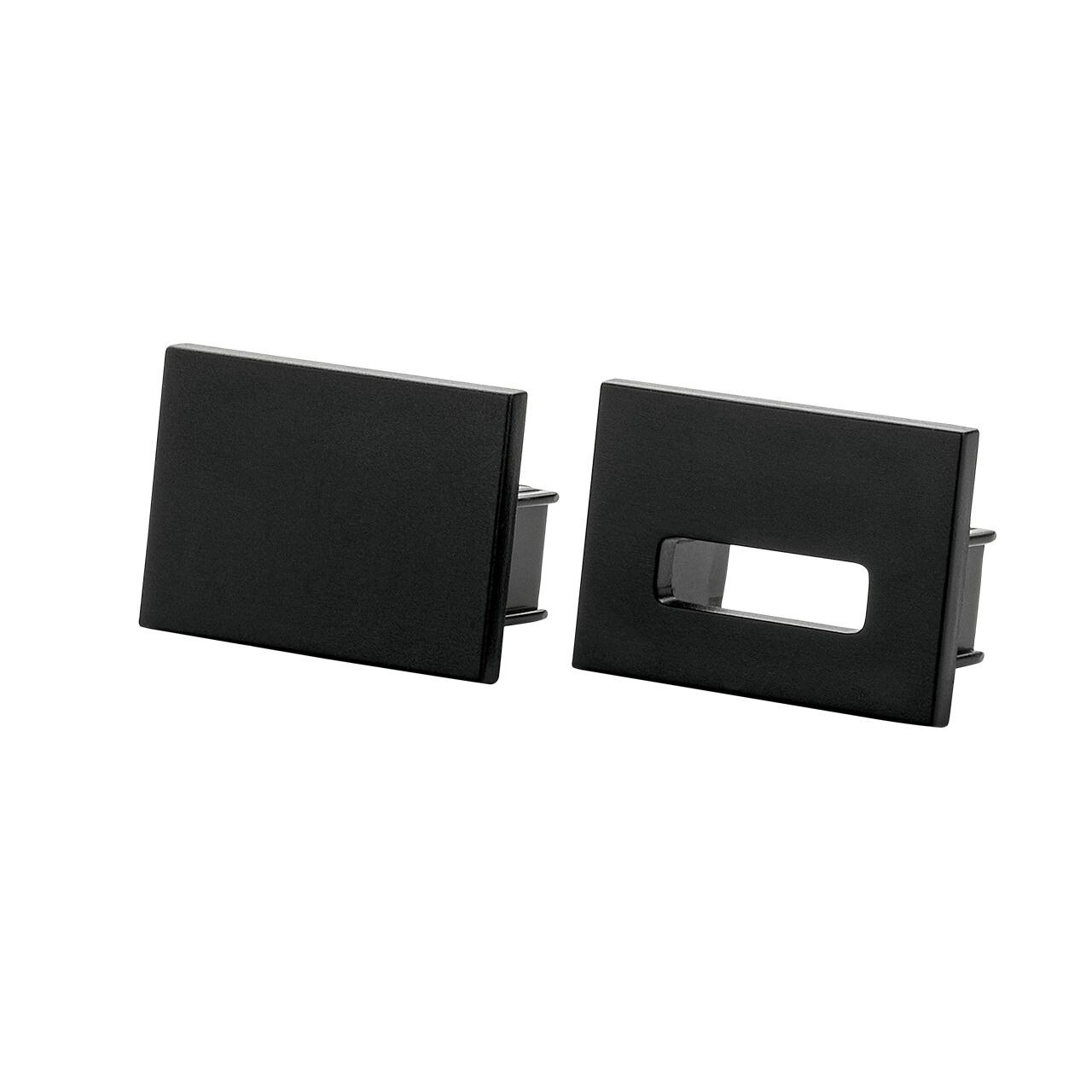 SG Leuchten SG LEUCHTEN Endkappe schwarz Kunststoff L16mm H12mm 391449