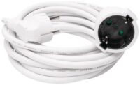 Kopp 143301011 Verlängerung IP20 16A 250V H05VV-F 3x1,5qmm 5m weiß