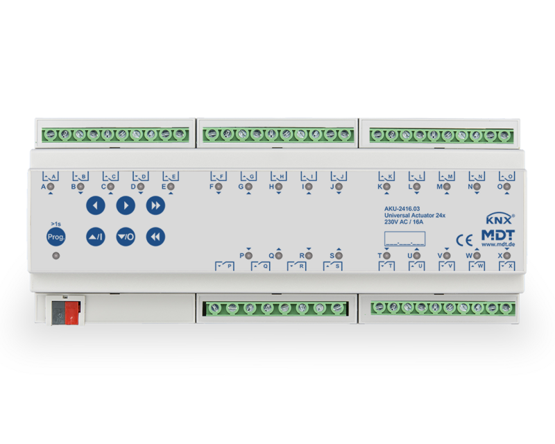 MDT Technologies Universalaktor AKU 24-fach, 12TE Reiheneinb – Produktbild 1 (Hersteller)