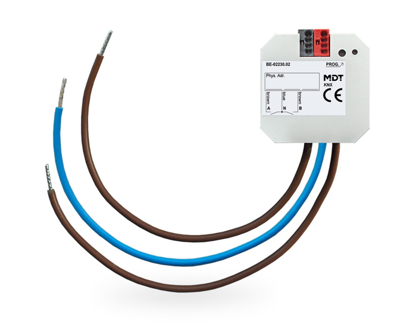 MDT technologies Tasterschnittstelle 2-fach Unterputz, 230VA – Produktbild 1 (Hersteller)