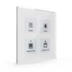 MDT technologies Glastaster Plus 4-fach weiß BE-GT04W.01 – Produktbild 1 (Hersteller)