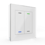 MDT technologies Glastaster II Light 2-fach RGBW, weiß, neut – Produktbild 1 (Hersteller)