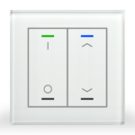MDT technologies Glastaster II Light 2-fach RGBW, schwarz, J – Produktbild 1 (Hersteller)
