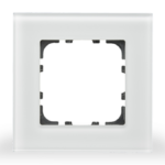MDT technologies Glasrahmen 1-fach weiß BE-GTR1W.01 – Produktbild 1 (Hersteller)
