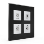MDT technologies Glastaster Plus 4-fach schwarz, mit Temp Se – Produktbild 1 (Hersteller)
