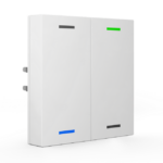 MDT technologies Taster Light 55 2-fach RGBW, reinweiß/glä,  – Produktbild 1 (Hersteller)