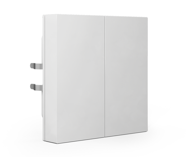 MDT technologies Taster Light 55 Basic reinweiß/glä, neutral – Produktbild 1 (Hersteller)
