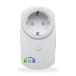 MDT Technologies KNX RF+ Funk Steckdose 1-fach, RF-AZK1ST.01 – Produktbild 1 (Hersteller)