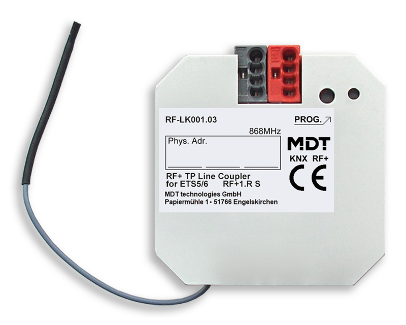 MDT Technologies Linienkoppler KNX RF+ Funk, Unterputz RF-LK – Produktbild 1 (Hersteller)