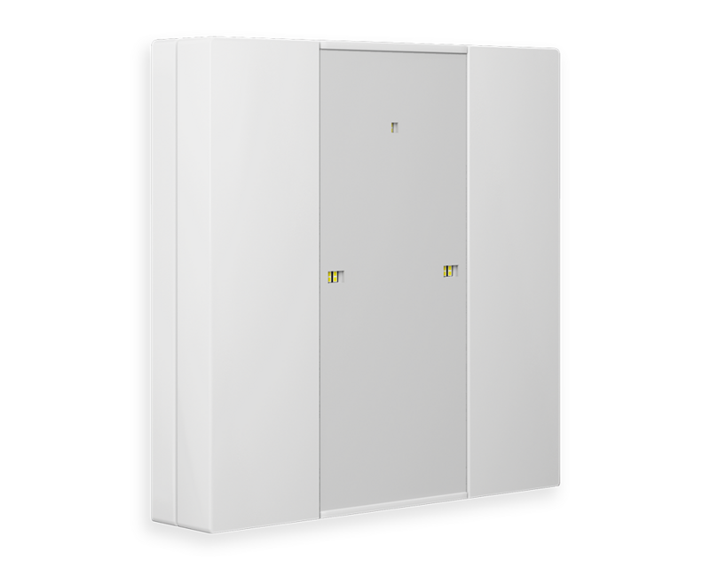 MDT technologies KNX RF+Funk Taster Plus 2-f. mit Aktor, rei – Produktbild 1 (Hersteller)