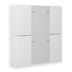 MDT Technologies KNX RF+ Funk Taster Plus 4-fach, reinweiß g – Produktbild 1 (Hersteller)