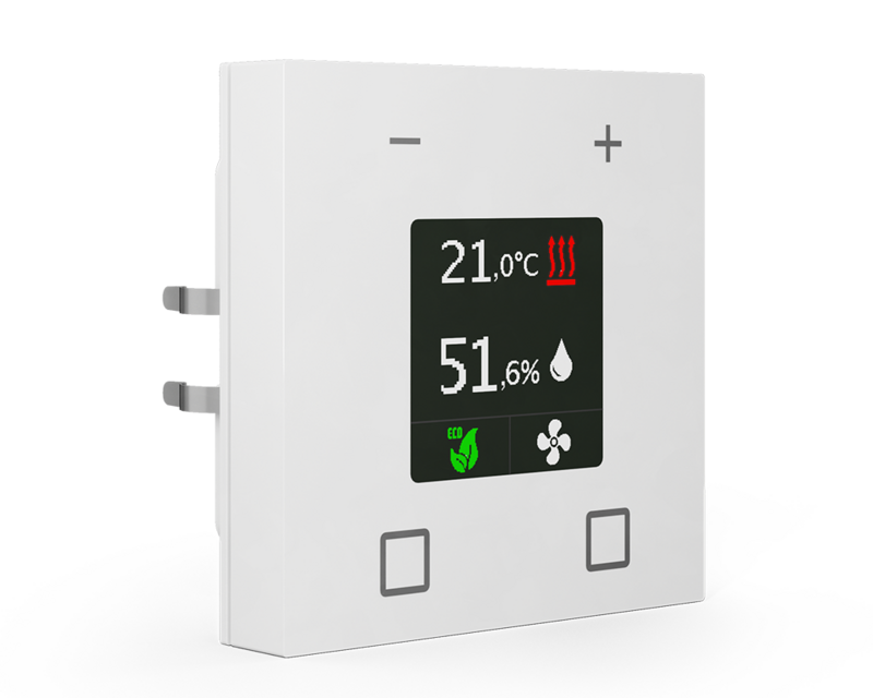 MDT technologies Raumtemperaturregler Smart studioweiß/glänz – Produktbild 1 (Hersteller)