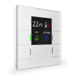 MDT technologies Glas Raumtemperaturregler Smart, weiß SCN-R – Produktbild 2 (Hersteller)