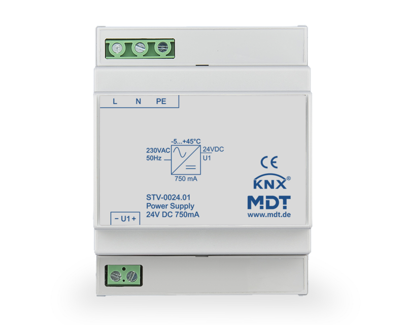 MDT technologies Spannungsversorgung 4TE Reiheneinbaugerät,7 – Produktbild 1 (Hersteller)