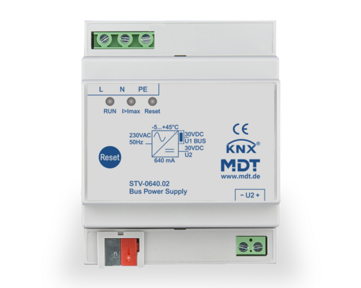 MDT Technologies Busspannungsversorgung STV KNX, 640mA, STV- – Produktbild 1 (Hersteller)
