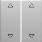 Berker Wippe alu/lackiert Symbol Pfeile 16446084