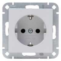Kopp 949334008 HK07-Schutzkontakt-Steckdose Farbe:grau