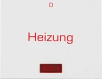 Berker Wippe mit Linse Heizung pws/glänz 16216099