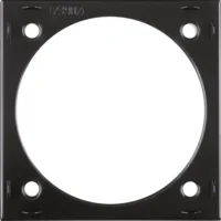 Berker Aufbau-Distanzring schwarz glänzend 918252510