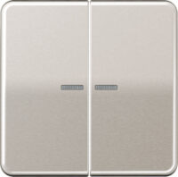 Jung KNX RF Taster 2-fach Aluminium eloxiert CD 10921 ST RF PT