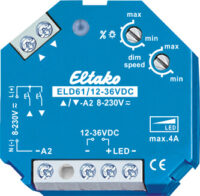 Eltako LED-Dimmschalter 12-36V DC ELD61/12-36V DC