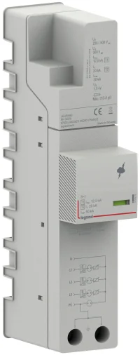 Legrand 412475 Kombiableiter SaS T1+T2 IIMP 12,5kA TT/TNS