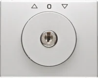 Berker Zentralstück m Schloss für Jalousie K.5 aluminium 1079730300