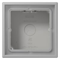 Jung LC 581 A 204 AP-Kappe 1-fach Duroplast lackiert Serie LS gris moyen (32012)