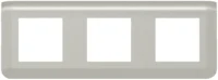 Legrand 079306L Rahmen 3x2-modulig horizontal Mosaic Aluminium