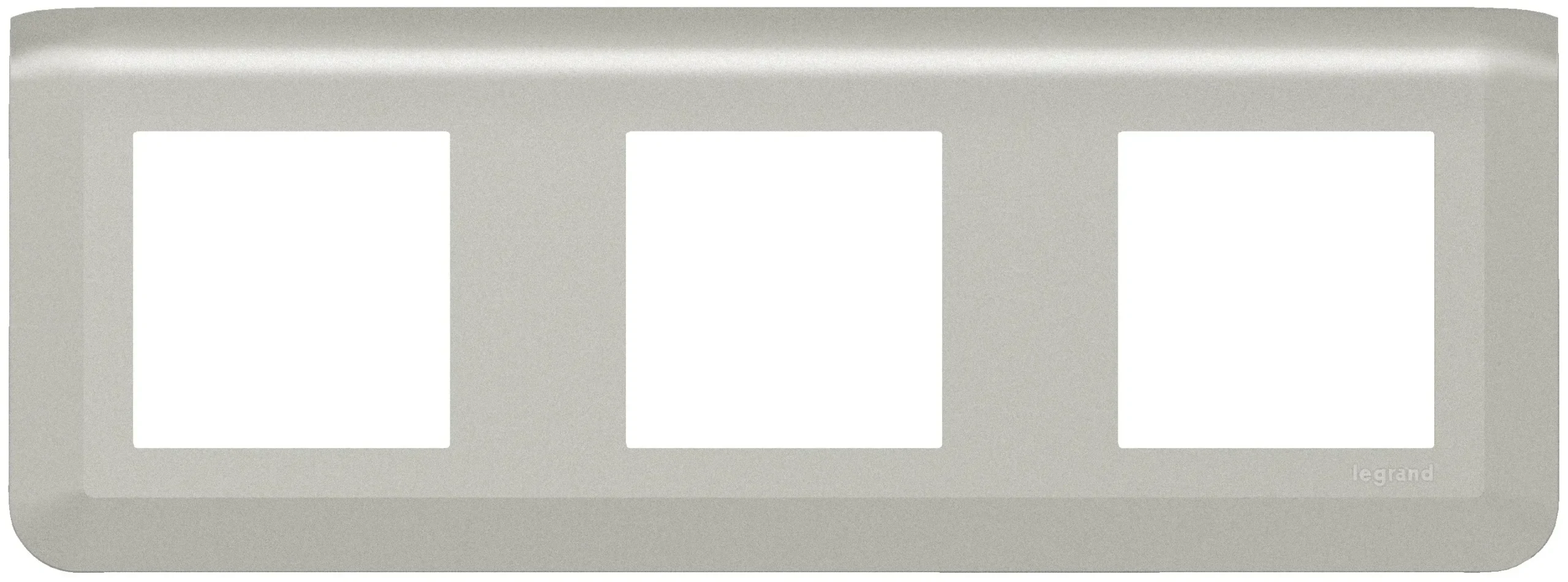 Legrand Legrand 079306L Rahmen 3x2-modulig horizontal Mosaic Aluminium