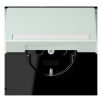 Jung LC1520BFNAKL215 SCHUKO-SteckdoseKI mit Klappdeckel mit S
