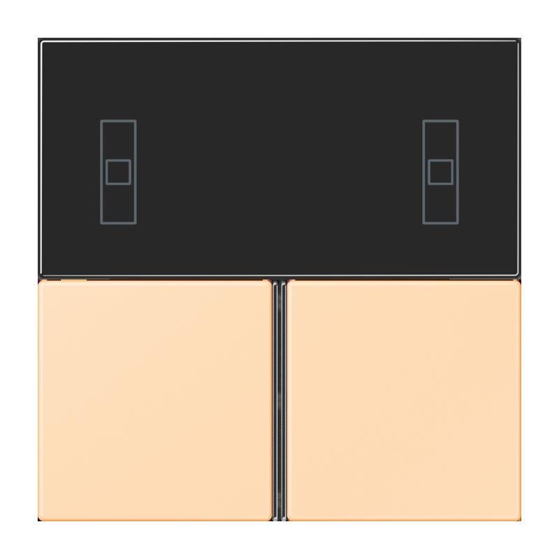 Jung Jung LC4093TSA223 KNX Tastensatz für Komfortregler LC32060