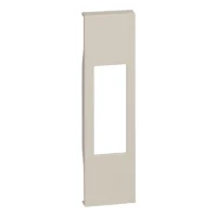 BTicino KM02 LivingNow 1M Abdeckung f.1-modulige Funktionen Sand