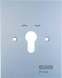 Jung Metall-Abdeckung 125x100mm mit Symbole 4.28 WUG