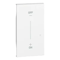 BTicino KW42M2 LivingNow 2M Taste für Licht-Wandsender with Netatmo White