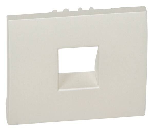 Legrand Legrand 771595 Abdeckung VDI 30° flach TAE Beschriftungsträger Galea perlmutt